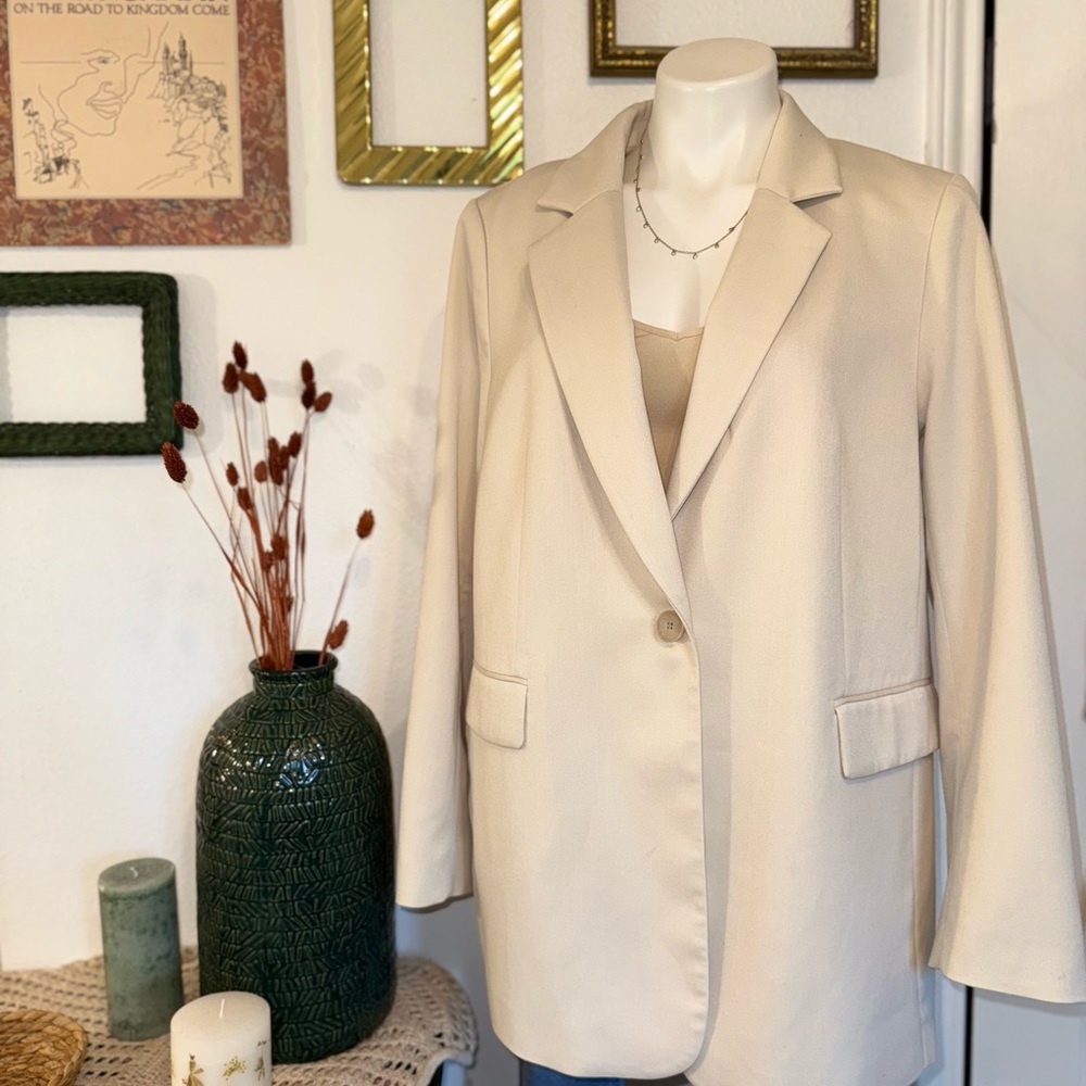 H&M Cream Women's Blazer